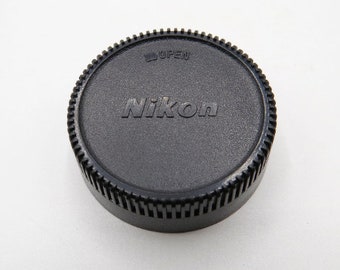 Nikon 607R Rigid Plastic - Twist-On Rear Lens Cap - for Nikon F Camera