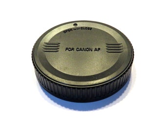 Vintage Rear Lens Cap for Canon AF Camera - In Super Clean Condition