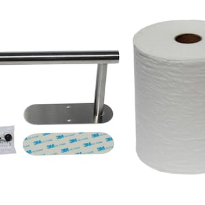 WIDE LOAD TP 8x8 Roll with Custom Wall Mounted Hanger 500ft roll &quot;Free Hanger&quot;