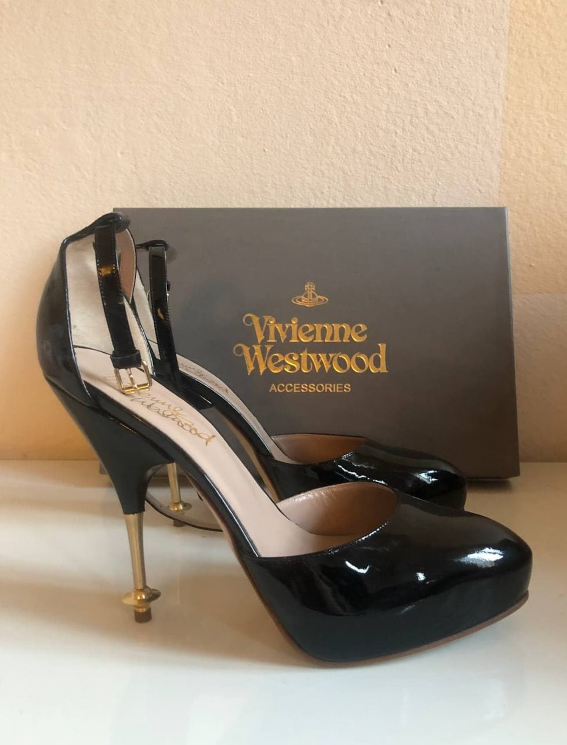 Vivienne Westwood Shoes, Vivienne Westwood Black High Heels , Unique