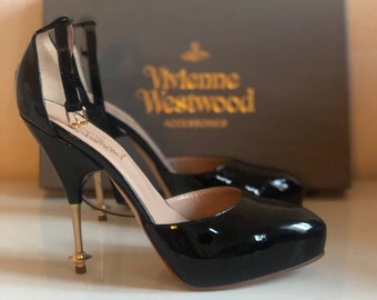 Vivienne Westwood shoes, Vivienne Westwood black high heels , Unique ,Vintage Vivienne Westwood clothes! Brand new ! Never worn !