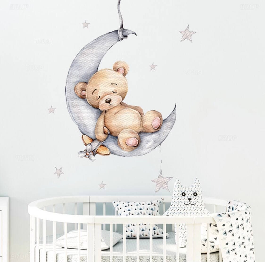 Nursery decoration sticker Wall stickers Wall decoration Etsy