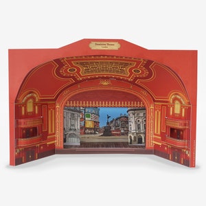 Dominion Theatre, Londra - Ritaglia e costruisci il tuo kit modello di teatro in miniatura