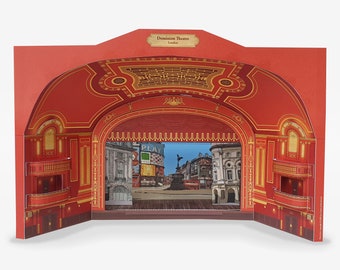 Dominion Theatre, London - Cut Out and Build your own Miniature Theatre Model Kit