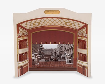 Alhambra Theatre, Glasgow - Cut Out and Build your own Miniature Theatre Model Kit