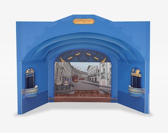 Cambridge Theatre, London - Cut Out and Build your own Miniature Theatre Model Kit