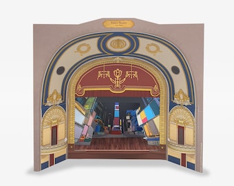 Palace Theater, New York - Cut Out and Build your own Miniature Theater Model Kit