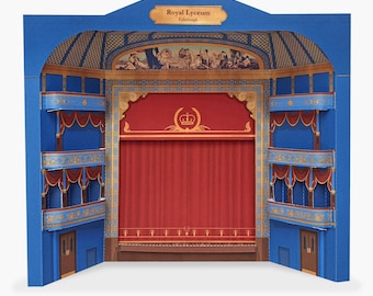 Lyceum Theatre, Edinburgh - Cut Out and Build your own Miniature Theatre Model Kit