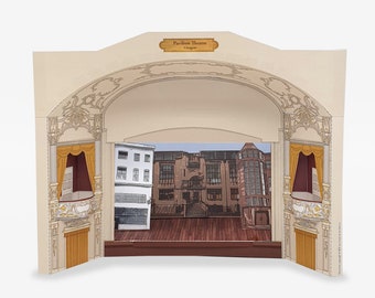 Pavilion Theatre, Glasgow - Cut Out and Build your own Miniature Theatre Model Kit