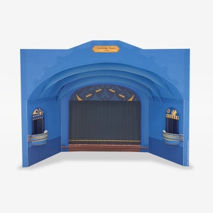 Cambridge Theatre, London Cut Out and Build your own Miniature Theatre Model Kit image 3