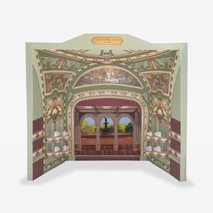 New Amsterdam Theatre, Nueva York: recorta y construye tu propio kit de modelo de teatro en miniatura