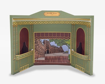 Piccadilly Theatre, London - Cut Out and Build your own Miniature Theatre Model Kit