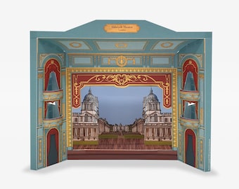 Aldwych Theatre, London - Cut Out and Build your own Miniature Theatre Model Kit