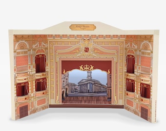 King's Theatre, Glasgow - Cut Out and Build your own Miniature Theatre Model Kit