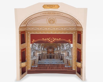 Theatre Royal, Glasgow - Cut Out and Build your own Miniature Theatre Model Kit