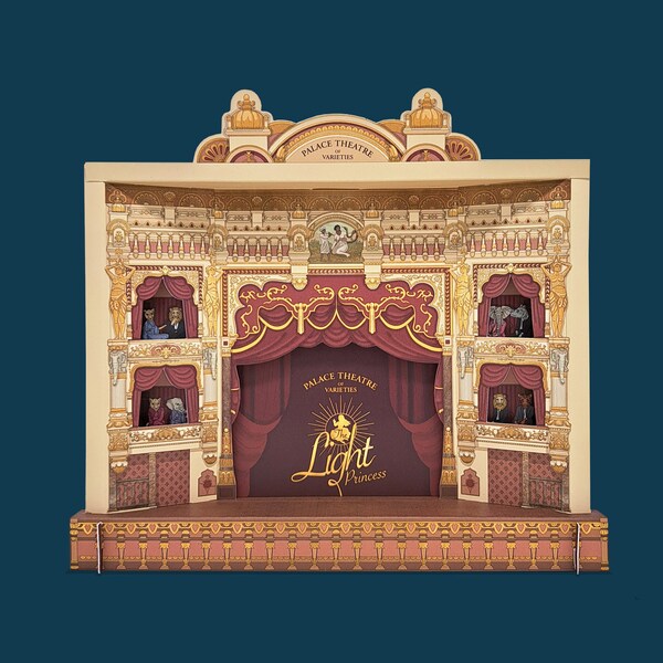 Slot together Palace Theatre of Varieties with script, characters and scenes - no cutting or gluing required!