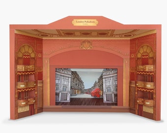 London Palladium, London - Cut Out and Build your own Miniature Theatre Model Kit