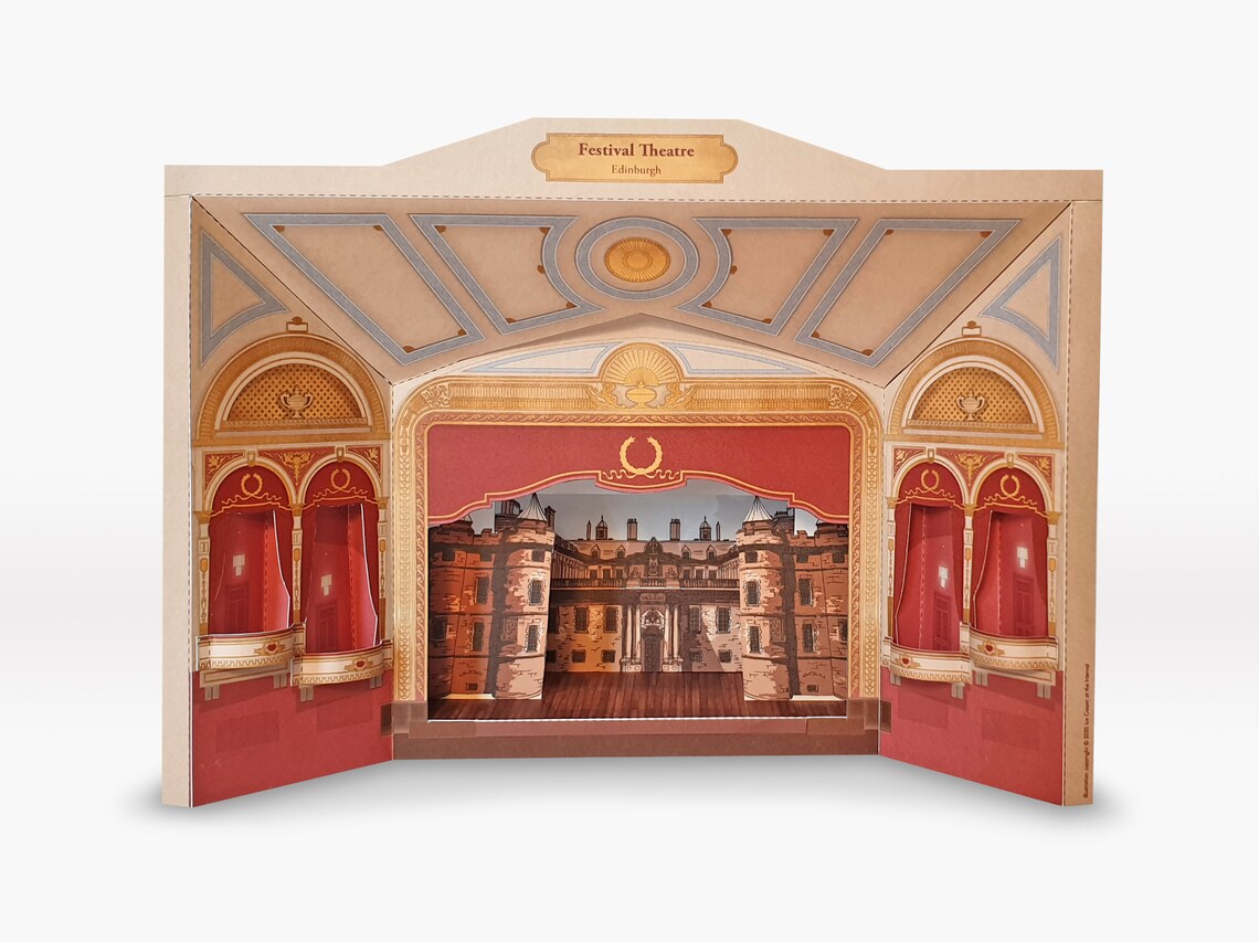 MiniaturTheaterModellKit Ausschneiden und bauen Sie Ihr Etsy