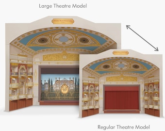 Theatre Royal Drury Lane, London - (Large) Cut Out and Build your own Miniature Theatre Model Kit