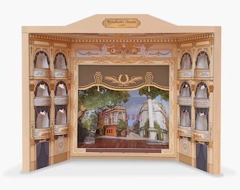 Wyndham’s Theatre, London - Cut Out and Build your own Miniature Theatre Model Kit