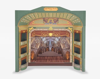 Her Majesty's Theatre, London - Cut Out and Build your own Miniature Theatre Model Kit