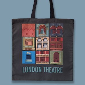 London Einkaufstasche für Theater-Liebhaber