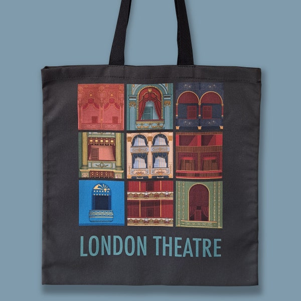 London Tote Bag for Theatre Lovers