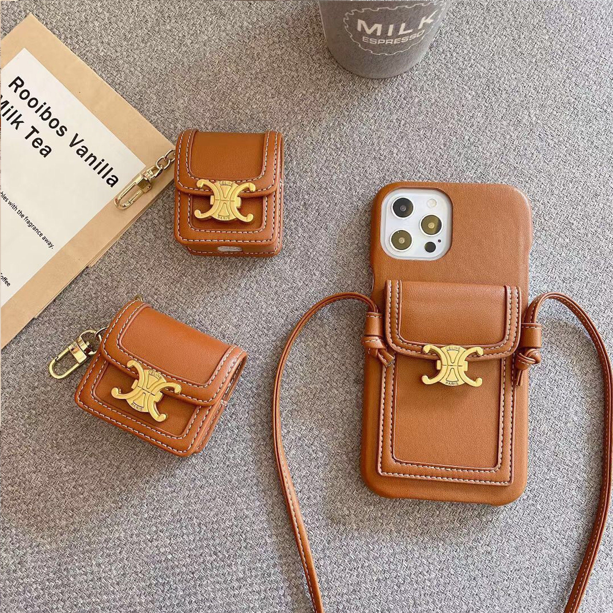 Luxus braun Leder europäischen und amerikanischen Arc de | Etsy