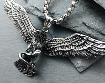 Eagle Pendant - Etsy UK