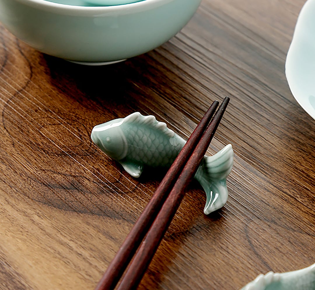 Ceramic Chopstick Rest,chopsticks Rack,fish Chopstick,brush Rest,calligraphy Rest,chopstick