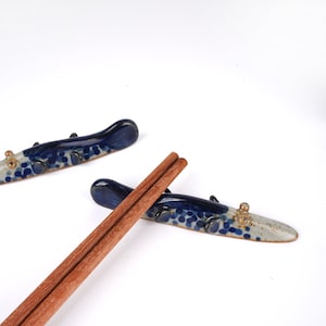 Funny gift for best friends,Ceramic Chopstick rest,chopsticks rack,brush rest,Calligraphy rest,Chopstick holder,panitbrush holder