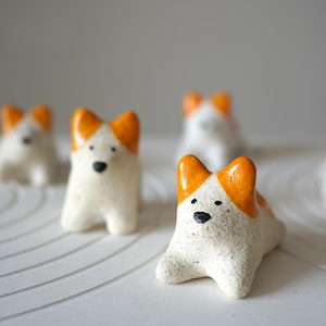 Corgi Gifts, Handmade Corgi Butt, Ceramic Dog Figurine, Cute Welsh Corgi, Dog Lover Gift, Chopstick holder,Ceramic Figurine,Christmas Gift