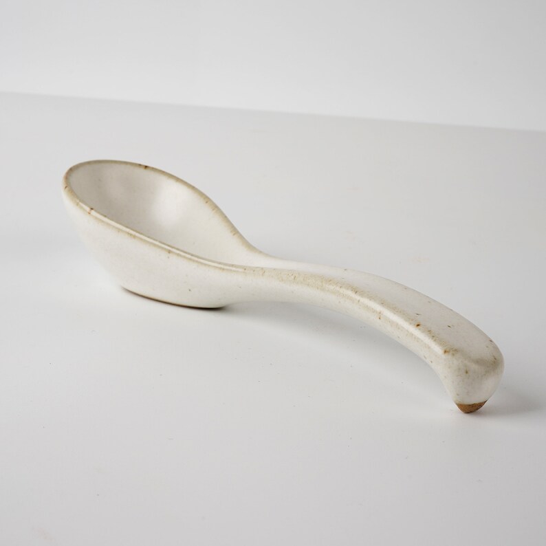 Soup Spoon | Japanese Spoon | white Ceramic Spoons | Ramen Spoon | Christmas gifts for mom| Thanksgiving gifts | Christmas gift for him