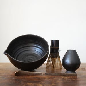 Matcha Bowl Handmade / Ceramic Chawan/ Japanese Tea Bowl, Hand Thrown Pottery