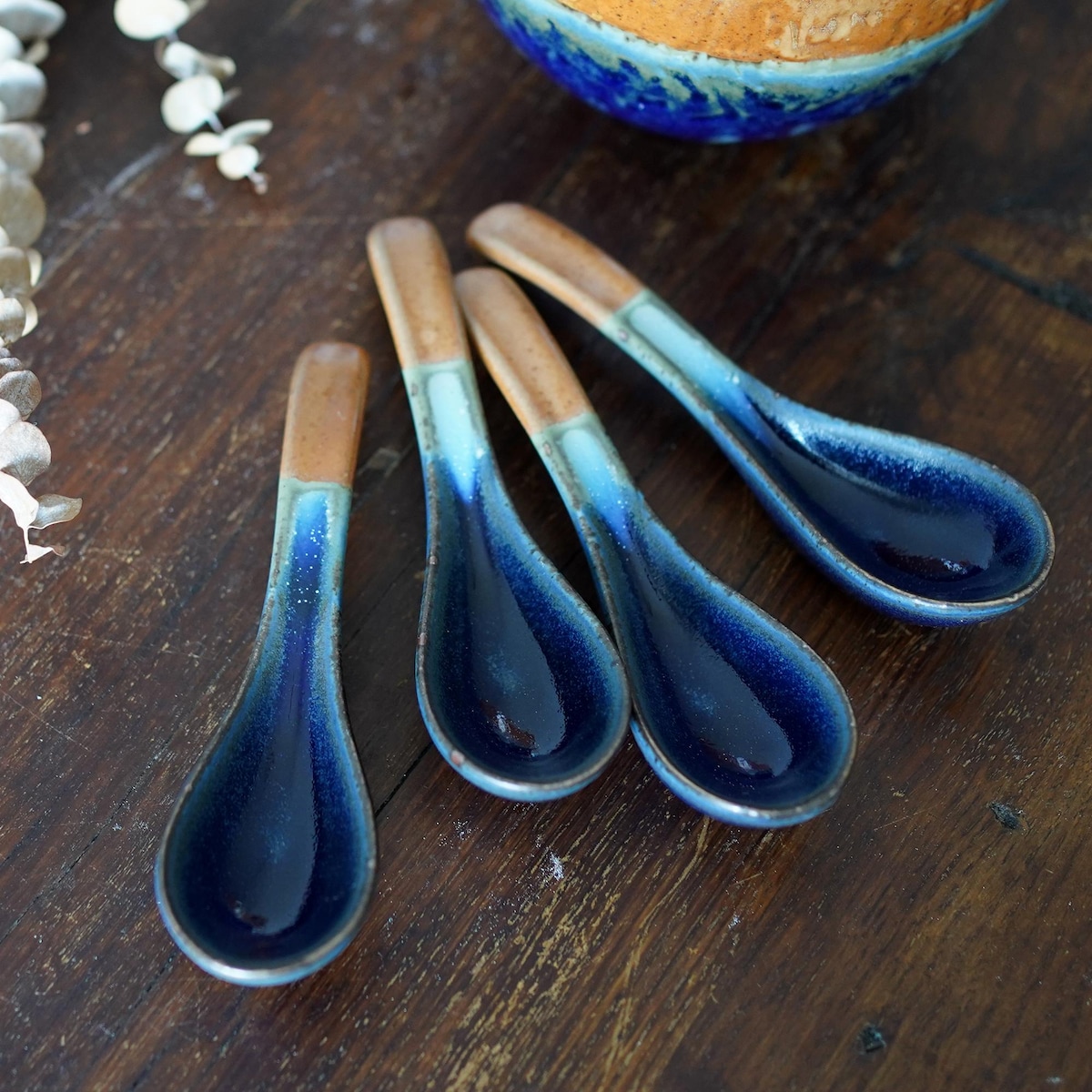 Personalized Spoon |Japanese Spoon | Ceramic Soup Spoons | Ramen Spoon|Pho Spoon | Noodle Spoon | Personalized birthday gift |Christmas Gift