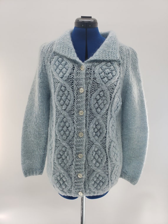 Vintage Italian wool hand knit sweater - image 1