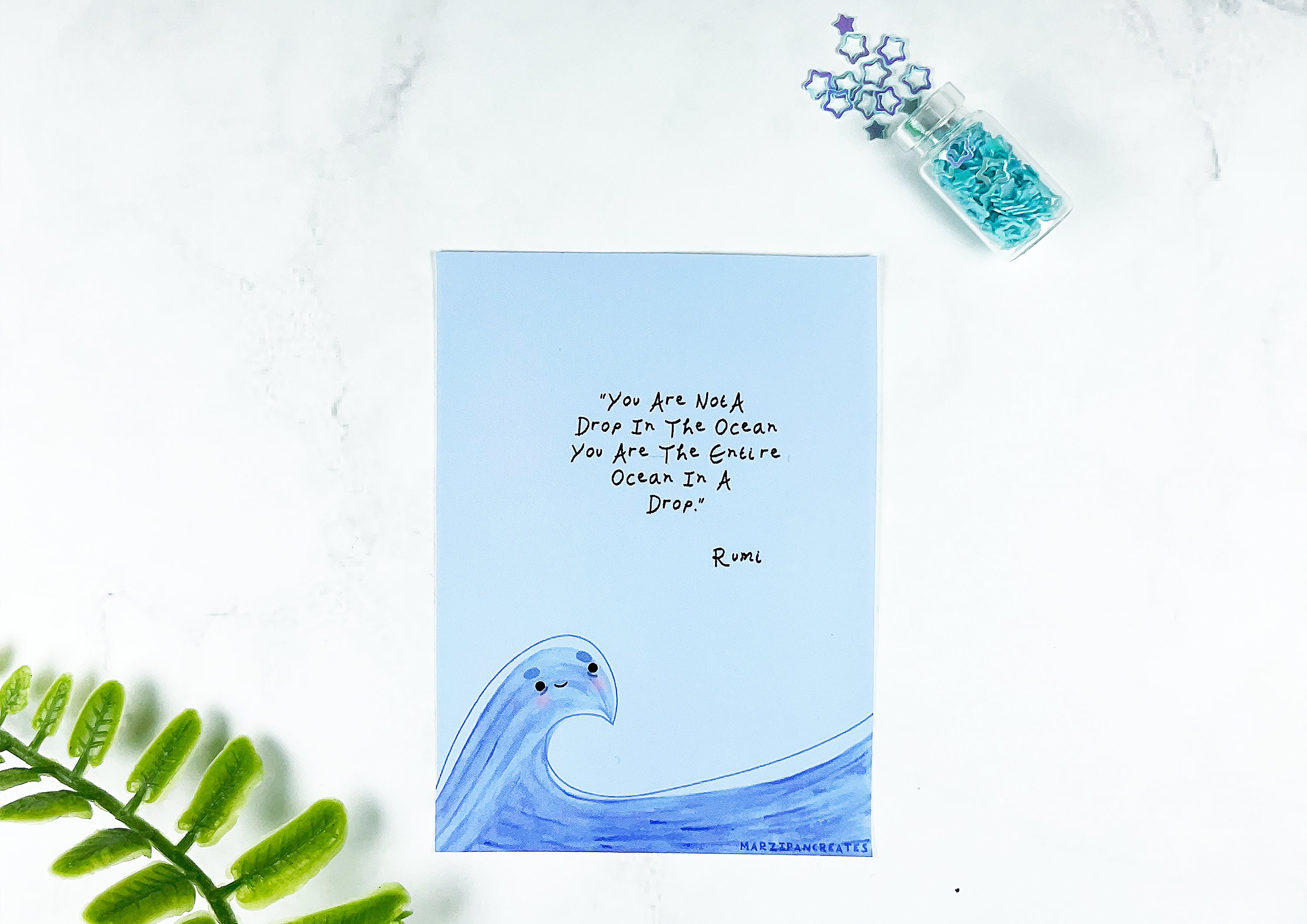 Rumi Quote Waterproof Glossy Vinyl Sticker Quote Stickers Vinyl ...