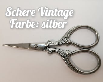 Vintage Stickerei Schere gerade scharf Edelstahl 4 Zoll Drachen Design kleine Vintage Stickerei Schere gerade scharf Edelstahl 4 Zoll Drachen Design kleine