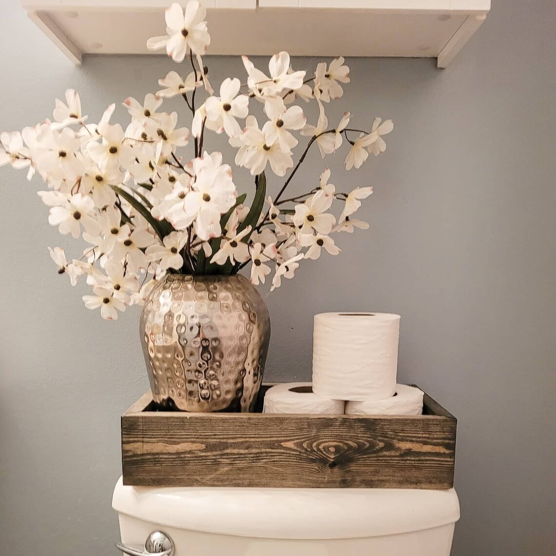 Wooden Toilet Box Personalized Toilet Box Cute Bathroom Etsy