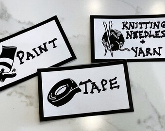 Printable Craft Room Organization Labels - "The Full Collection"