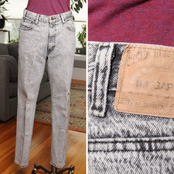 80s Gap Acid Wash Jeans (32x31) - image 1