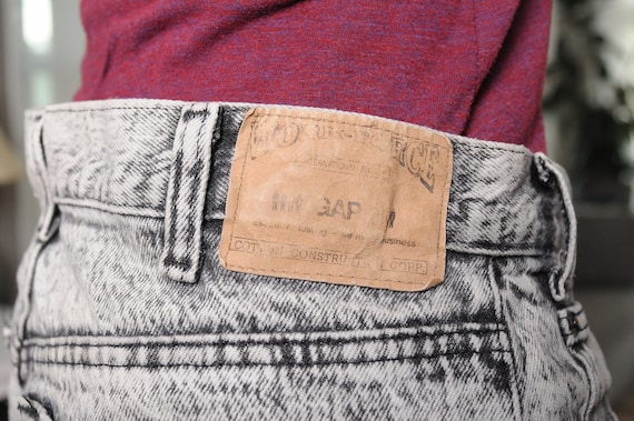 80s Gap Acid Wash Jeans (32x31) - image 6