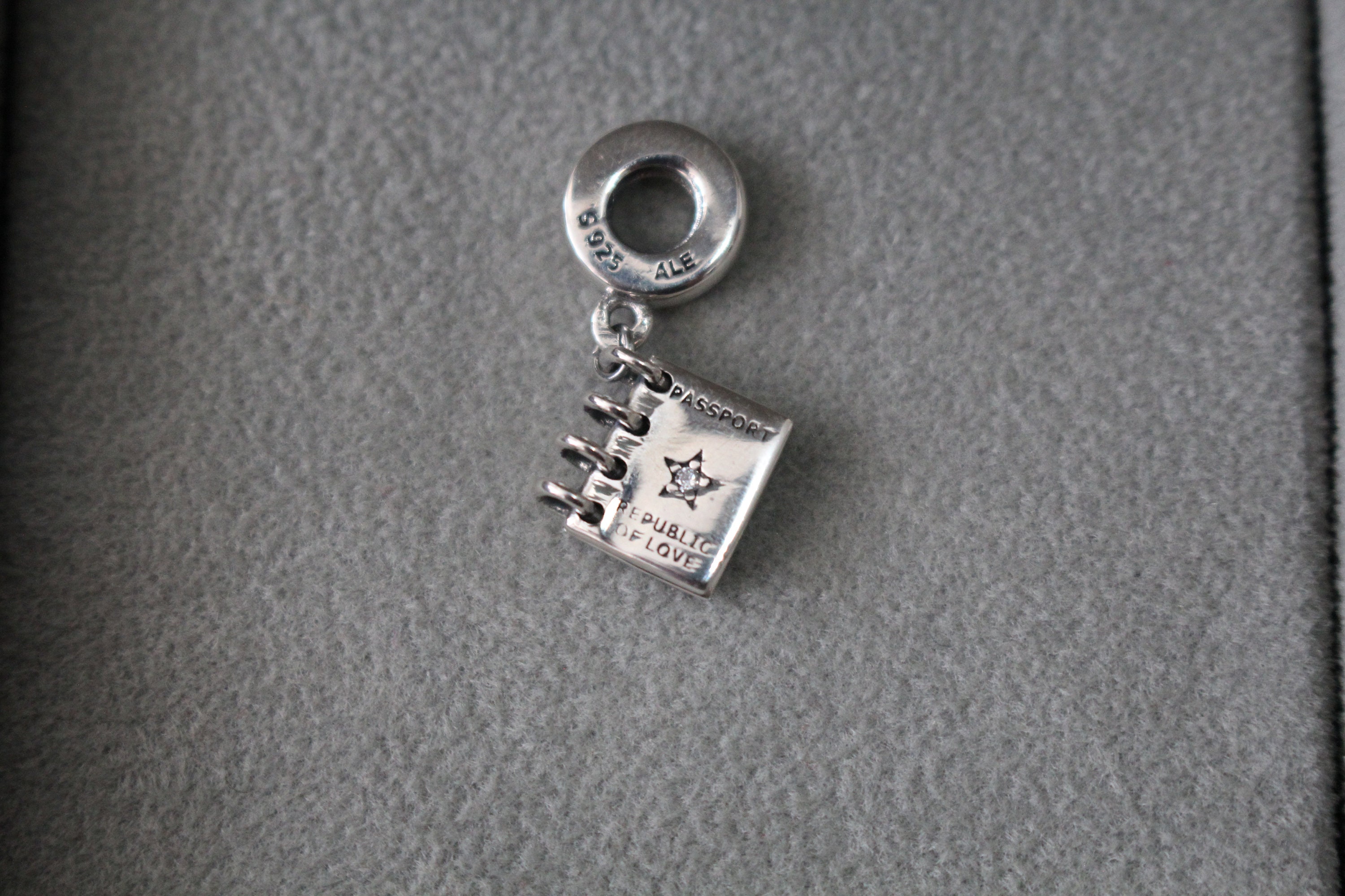 Pandora Passport Of Love Charm 925 Sterling Silver Charms New Etsy