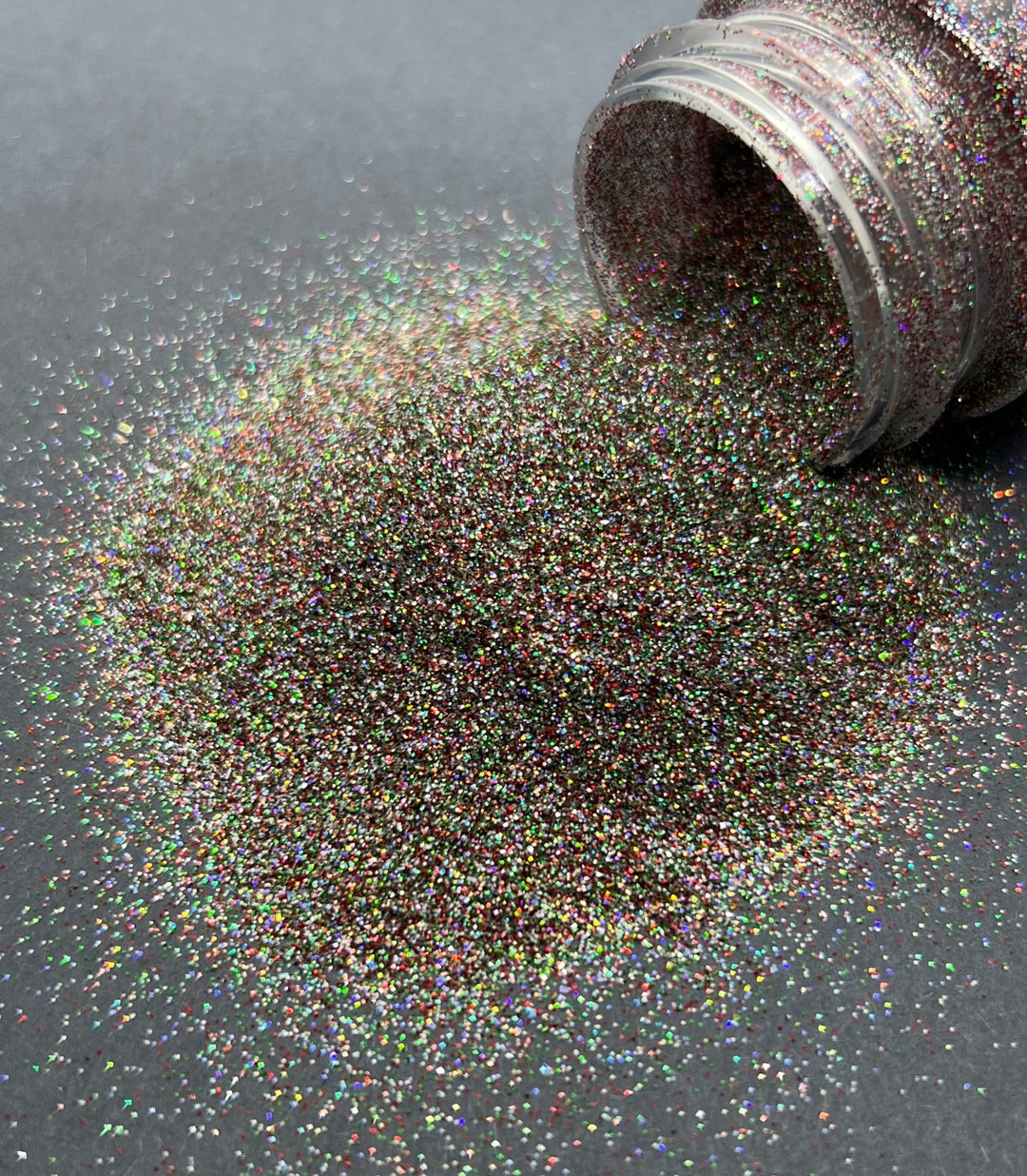 Santa Baby - Ultra Fine Glitter - Holographic Green/red/silver Holiday ...