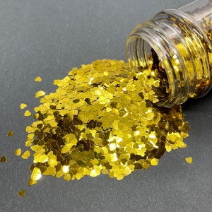Soulmates - Valentine&#39;s Day Glitter -  Heart shaped glitter mix for tumblers, resin, nail art, crafts and more
