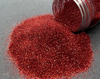 Holographic Red Ultra Fine Glitter – Rudolph Red, Resin Crafts