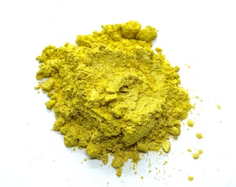 Yellow Cosmetic Grade Mica Powder, Resin Dye, Nail Art