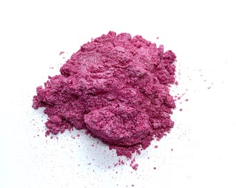 Pink Cosmetic Grade Mica Powder, Resin, Nail Art, Soap Making