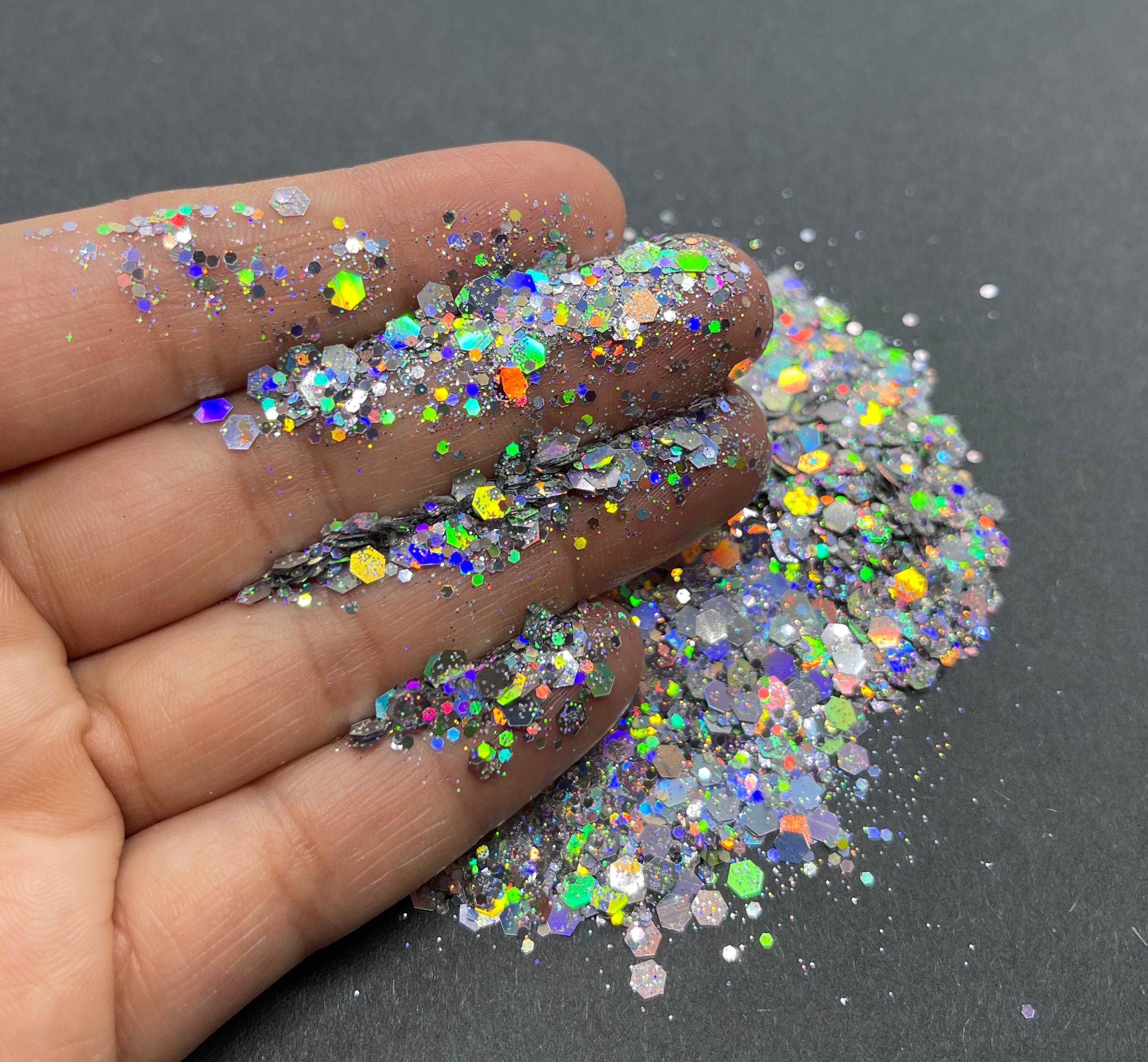 Extra Fine Glitter Powder Set of 28 Colors Body Cosmetic Glitter Nail Arts  Face Hair Eye Lip Gloss Makeup Holographic Iridescent Fine Glitter Slime  Tumbler and Epoxy Resin Crafts Glitter