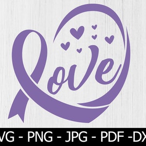 Feather Periwinkle Blue Ribbon, Stomach Cancer Svg, Stomach Cancer gift, Cancer Awareness Svg, Periwinkle Blue Heart SVG, Cricut Silhouette